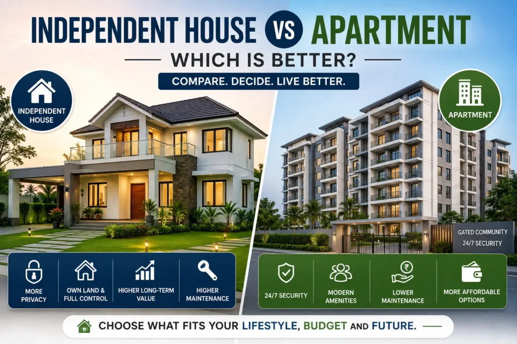 Independent House vs Apartment Which Is Better