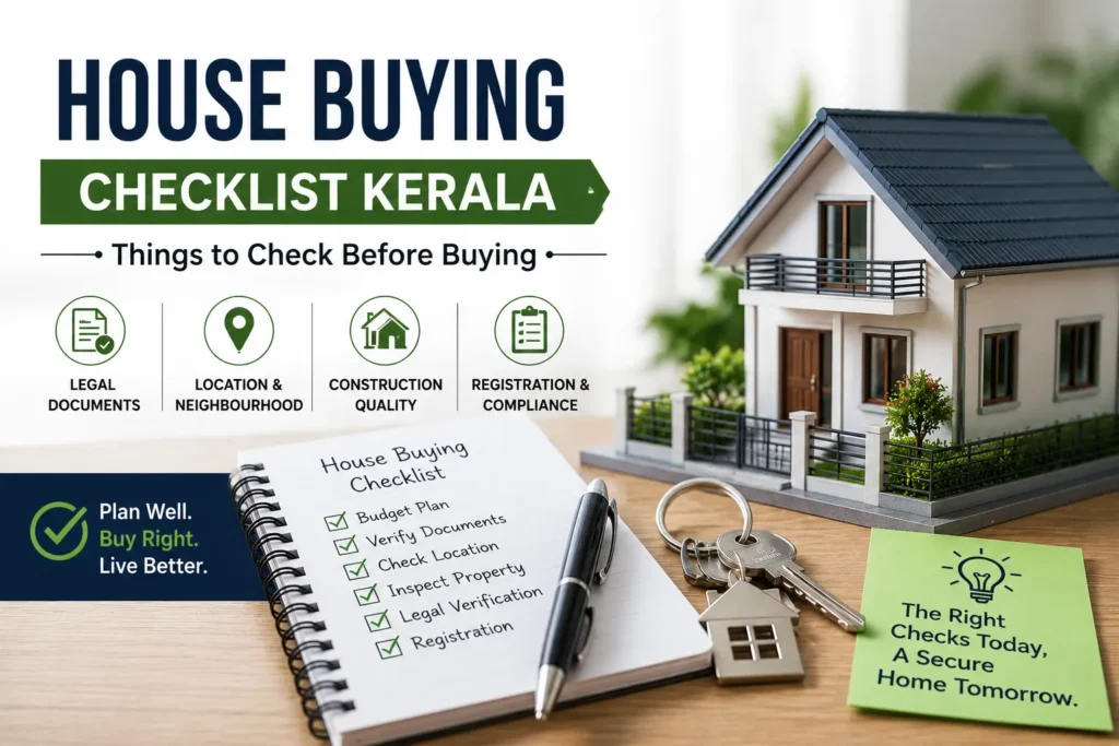 Things to Check Before Buying a House in Kerala
