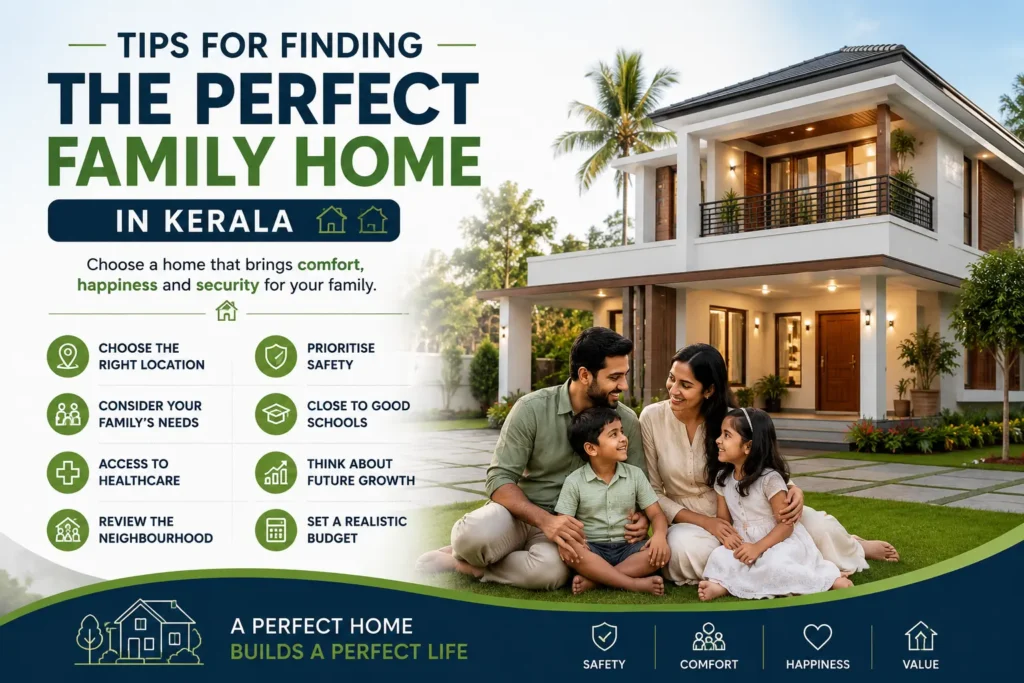 Tips for Finding the Perfect Family Home in Kerala