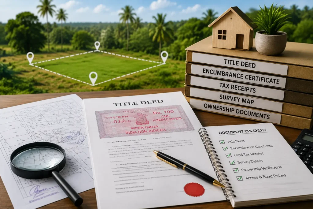 Land Documents in Kerala