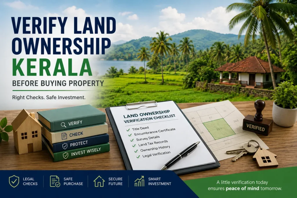 verify land ownership in kerala